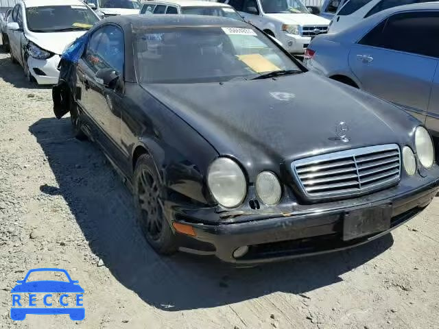 2001 MERCEDES-BENZ CLK 430 WDBLJ70G91F164618 зображення 0