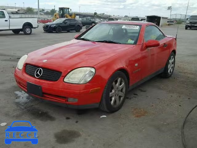 1999 MERCEDES-BENZ SLK 230 KO WDBKK47F9XF128733 image 1