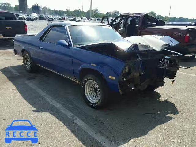 1986 CHEVROLET EL CAMINO 3GCCW80H1GS907696 image 0