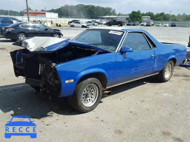 1986 CHEVROLET EL CAMINO 3GCCW80H1GS907696 image 1