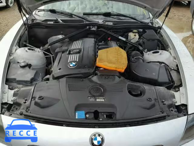 2007 BMW Z4 3.0I 4USBU33577LW59797 зображення 6