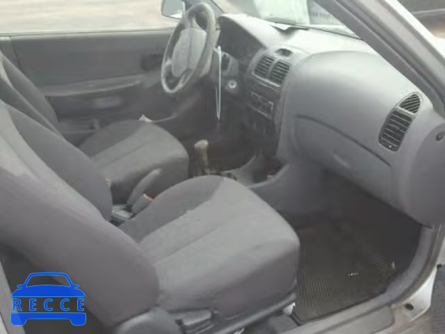 2003 HYUNDAI ACCENT BAS KMHCG35G33U259512 зображення 4