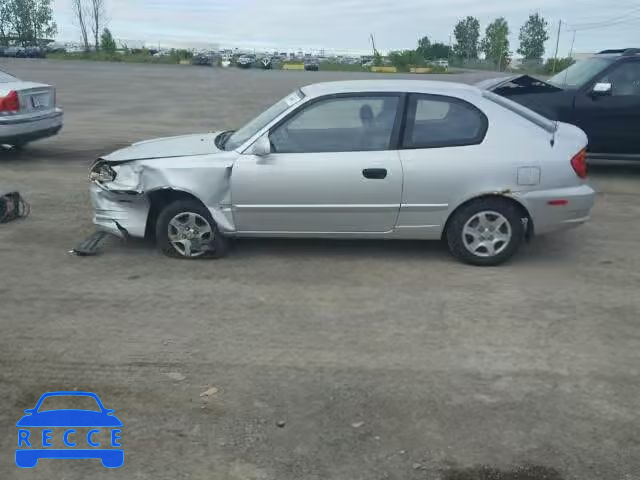 2003 HYUNDAI ACCENT BAS KMHCG35G33U259512 зображення 8