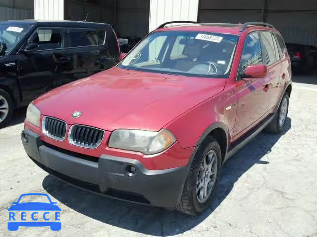 2004 BMW X3 2.5I WBXPA73454WB25071 зображення 1