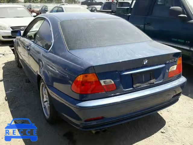 2001 BMW 330 CI WBABN53491JU24436 image 2