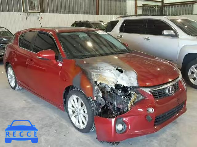 2012 LEXUS CT 200 JTHKD5BH2C2058423 image 0