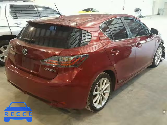 2012 LEXUS CT 200 JTHKD5BH2C2058423 image 3