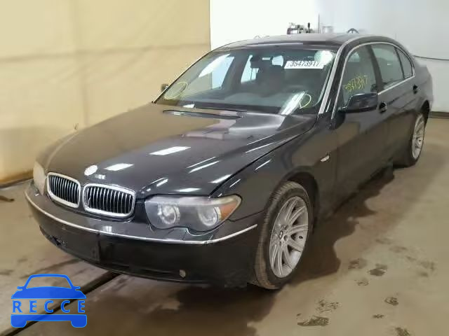 2002 BMW 745 LI WBAGN63492DR04293 зображення 1