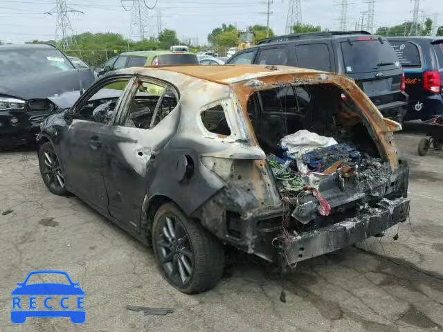 2013 LEXUS CT 200 JTHKD5BH1D2133856 image 2