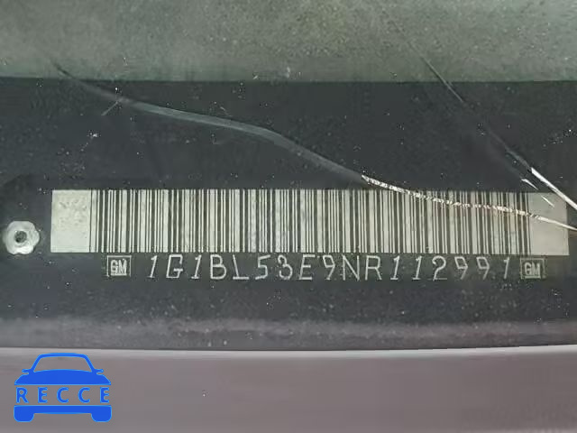 1992 CHEVROLET CAPRICE 1G1BL53E9NR112991 image 9