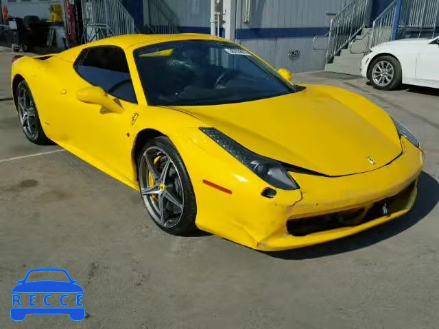 2015 FERRARI 458 SPIDER ZFF68NHA5F0204817 зображення 0