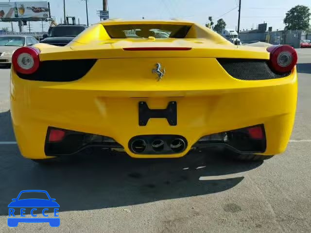 2015 FERRARI 458 SPIDER ZFF68NHA5F0204817 зображення 8