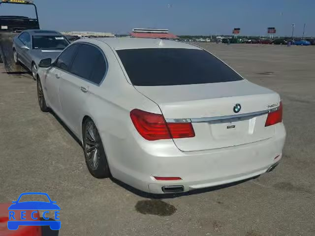 2012 BMW 740 LI WBAKB4C50CC576687 image 2