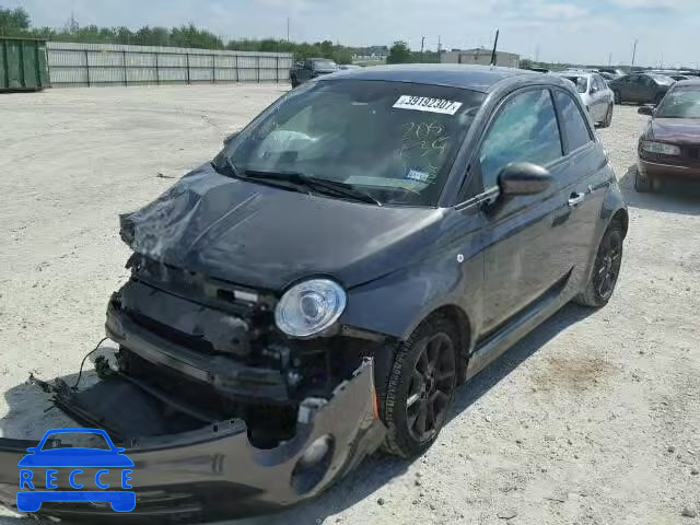 2014 FIAT 500 ABARTH 3C3CFFFH0ET205635 зображення 1