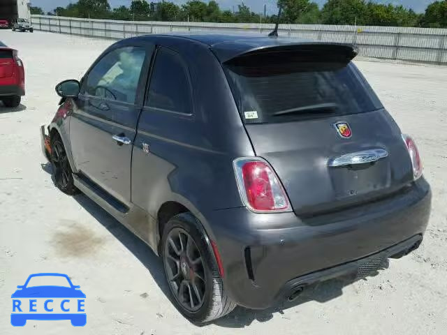 2014 FIAT 500 ABARTH 3C3CFFFH0ET205635 image 2