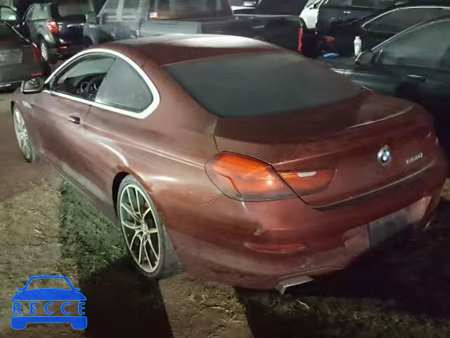 2012 BMW 650 I WBALX3C57CDV77135 image 2