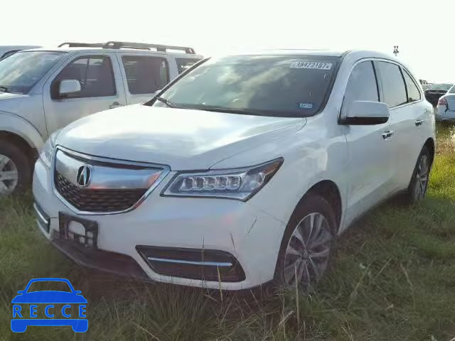 2016 ACURA MDX TECHNO 5FRYD3H46GB017170 image 1