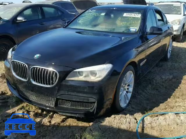 2014 BMW 740 I WBAYA6C5XED144145 image 1