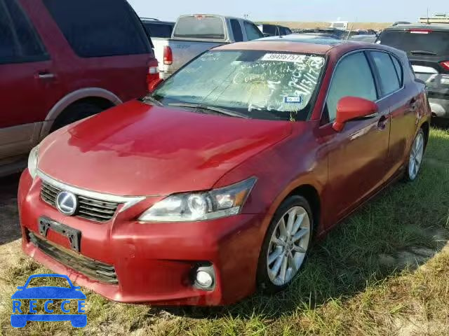 2013 LEXUS CT 200 JTHKD5BH7D2165811 image 1