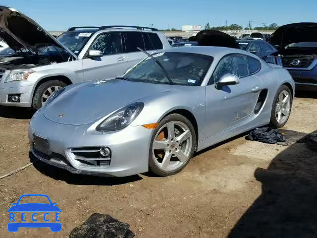 2014 PORSCHE CAYMAN WP0AA2A88EK172239 image 1