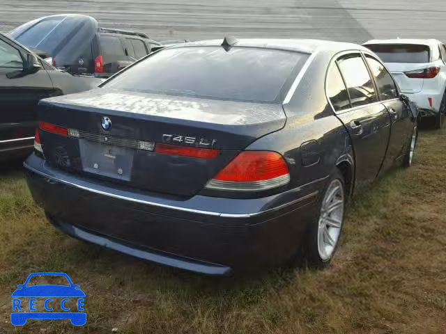 2004 BMW 745 LI WBAGN63484DS49417 image 3