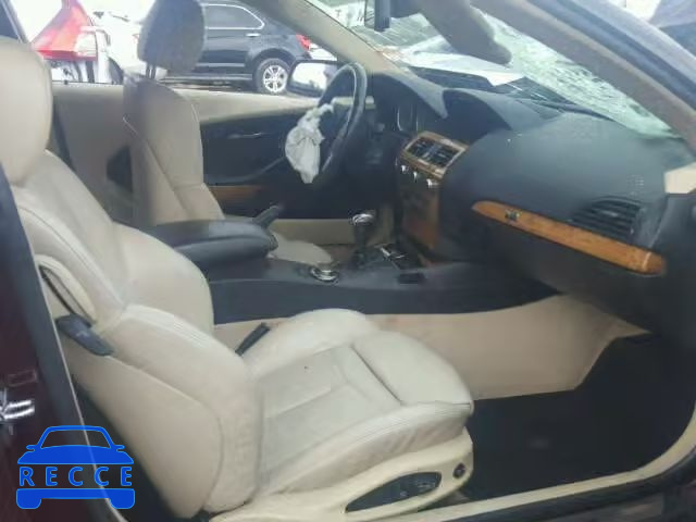 2007 BMW 650 I WBAEH13567CR53068 image 4