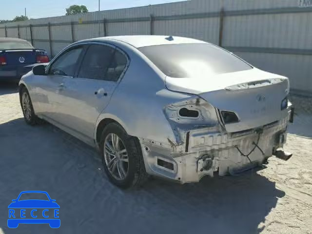 2010 INFINITI G37 BASE JN1CV6APXAM203049 image 2