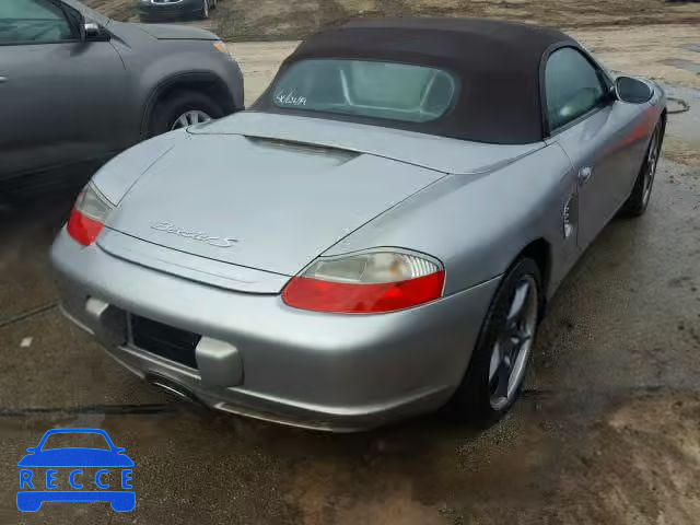 2004 PORSCHE BOXSTER WP0CB29854U661601 зображення 3