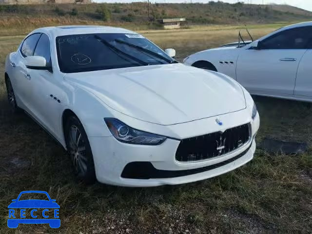 2014 MASERATI GHIBLI S ZAM57RTA6E1090438 Bild 0