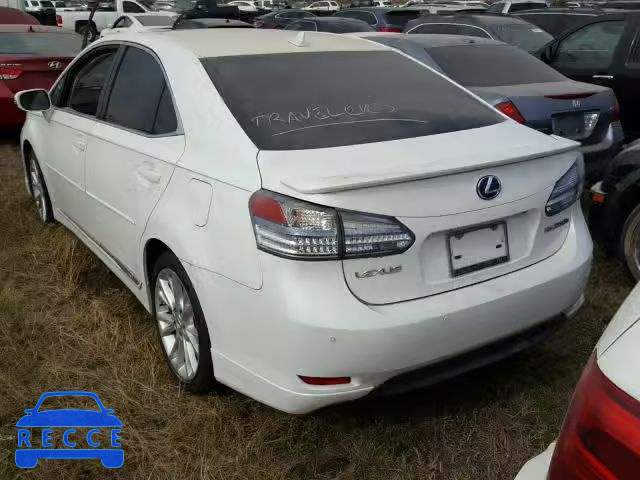 2010 LEXUS HS 250H JTHBB1BA0A2018680 image 2