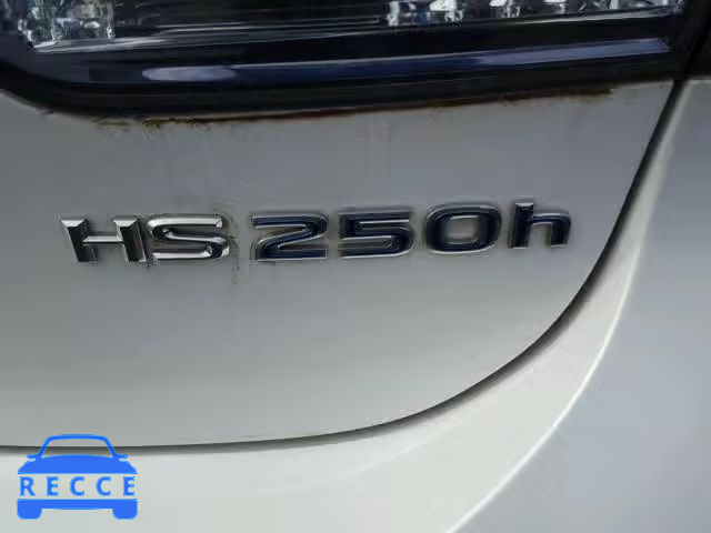 2010 LEXUS HS 250H JTHBB1BA0A2018680 image 8