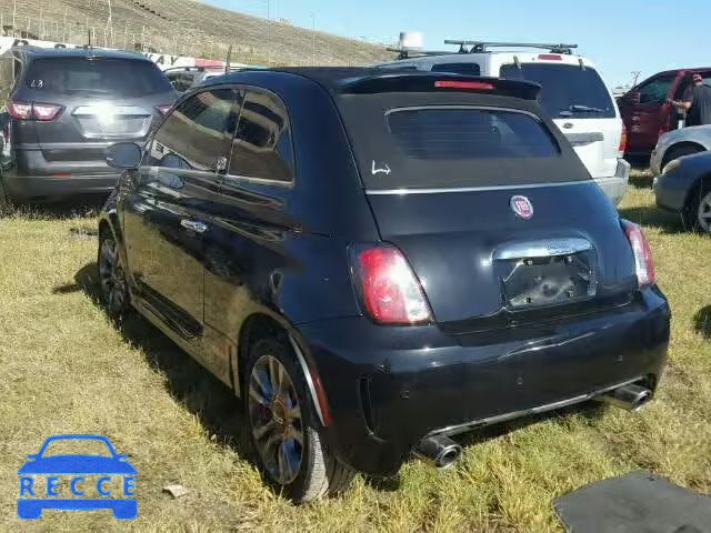 2014 FIAT 500 ABARTH 3C3CFFJH4ET190077 зображення 2