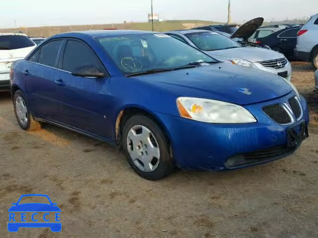 2007 PONTIAC G6 VALUE L 1G2ZF58B474150855 зображення 0