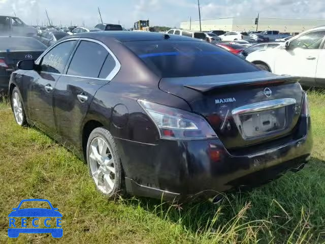 2013 NISSAN MAXIMA S 1N4AA5AP9DC810618 зображення 2