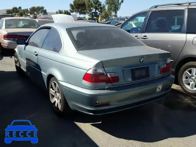 2002 BMW 325 CI WBABN33402PG58549 image 2