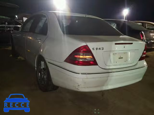 2002 MERCEDES-BENZ C 240 WDBRF61J22F192455 image 2