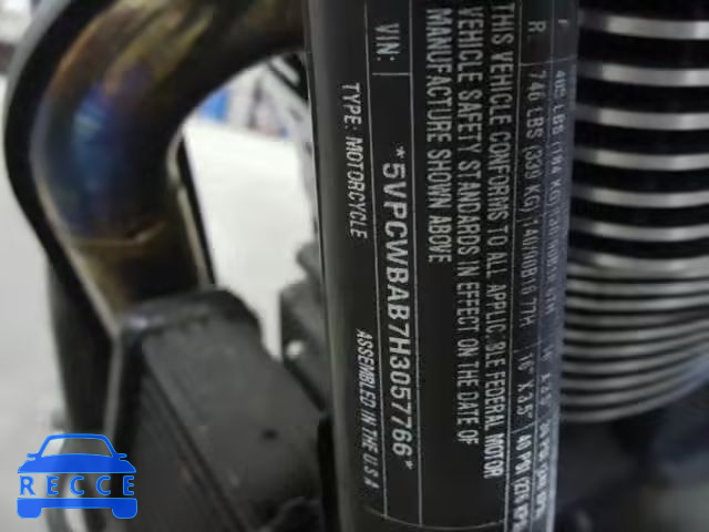2017 VICTORY MOTORCYCLES HIGH-BALL 5VPCWBAB7H3057766 зображення 9