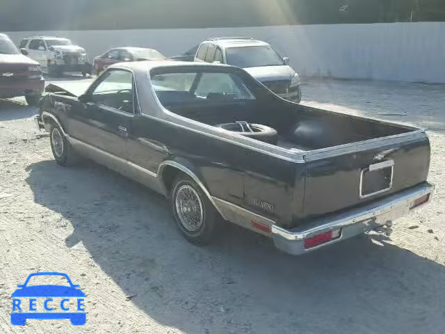 1985 CHEVROLET EL CAMINO 3GCCW80H5FS911331 image 2