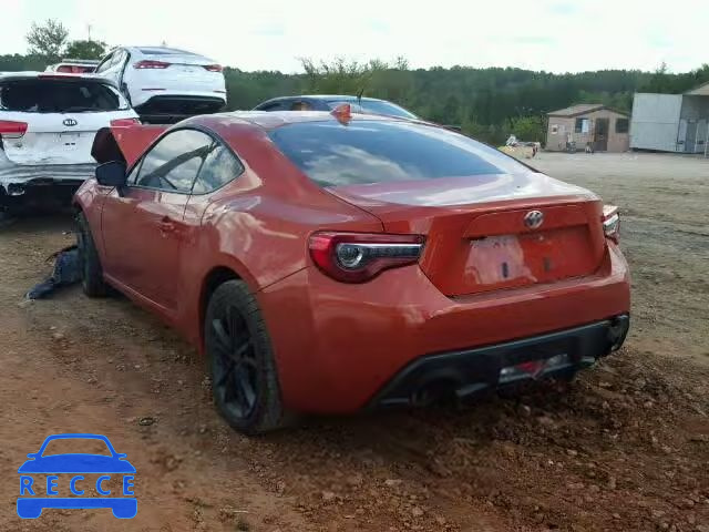 2017 TOYOTA 86 BASE JF1ZNAA18H8701040 image 2