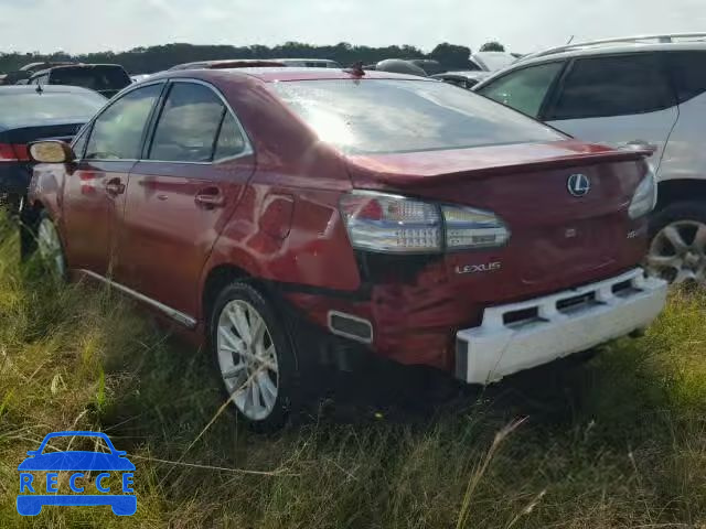 2010 LEXUS HS 250H JTHBB1BA9A2009265 image 2