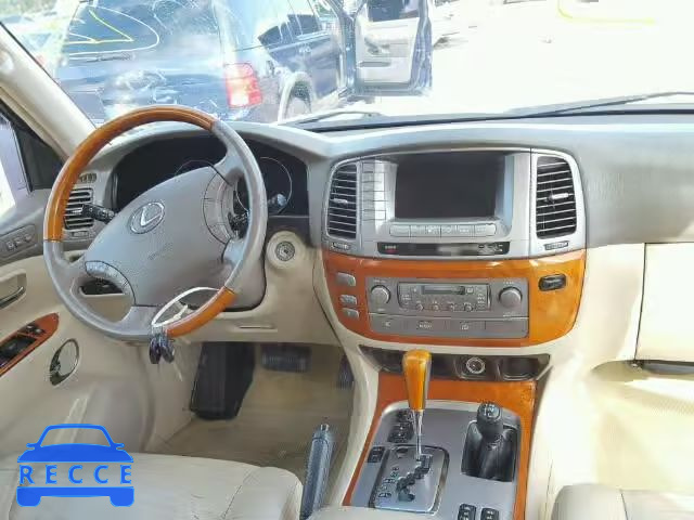 2003 LEXUS LX 470 JTJHT00W133528547 Bild 8