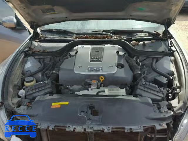 2008 INFINITI G37 BASE JNKCV64E58M118684 image 6