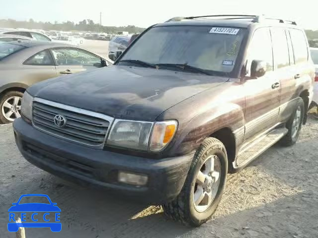 2004 TOYOTA LAND CRUIS JTEHT05J142051024 image 1