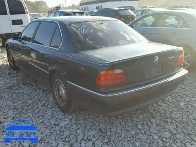 1998 BMW 740 WBAGJ8329WDM11564 image 2
