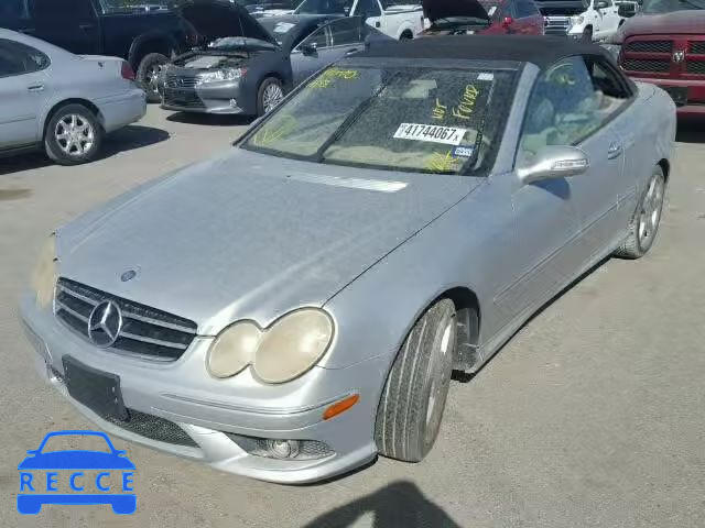 2006 MERCEDES-BENZ CLK 500 WDBTK75G96T071080 зображення 1