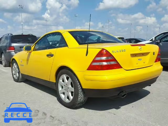 1998 MERCEDES-BENZ SLK 230 KO WDBKK47FXWF076429 image 2