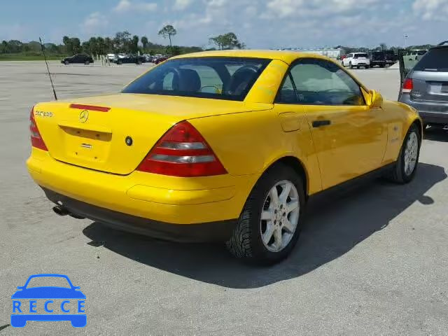 1998 MERCEDES-BENZ SLK 230 KO WDBKK47FXWF076429 image 3