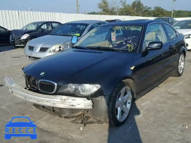 2004 BMW 325 CI WBABD33484PL04913 зображення 1