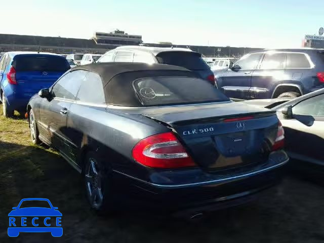 2005 MERCEDES-BENZ CLK 500 WDBTK75J85F144058 image 2