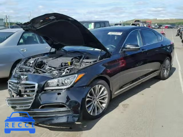 2017 GENESIS G80 BASE KMHGN4JE4HU211588 image 1